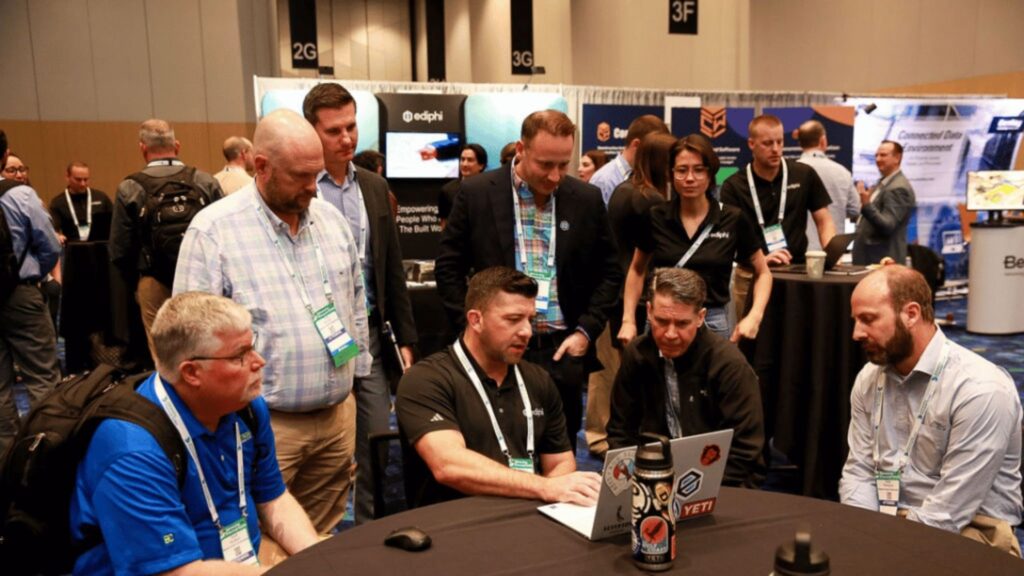 Construction technology leaders explore practical AI implementation strategies during the AI Transformation Focus Day at Advancing Construction Technology 2026.
